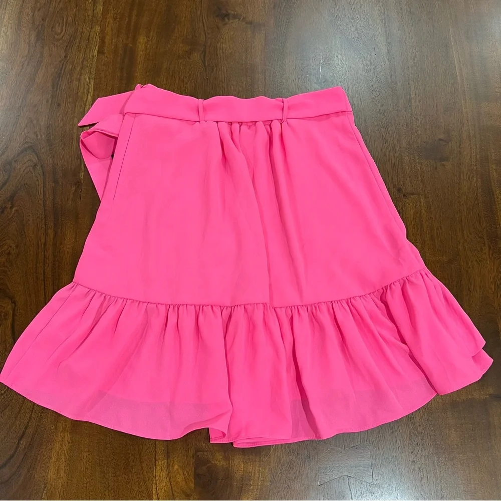 Lilly Pulitzer Nessa Ruffle Hem Wrap Skirt Size 0
